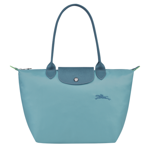 Longchamp Le Pliage Green S Vászon, Recycled canvas Válltáskák Női Kék | 47152RIJD