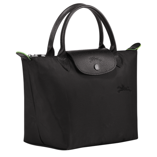 Longchamp Le Pliage Green S Vászon, Recycled canvas Kézitáska Női Fekete | 96584QNAC