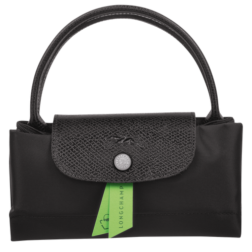 Longchamp Le Pliage Green S Vászon, Recycled canvas Kézitáska Női Fekete | 96584QNAC