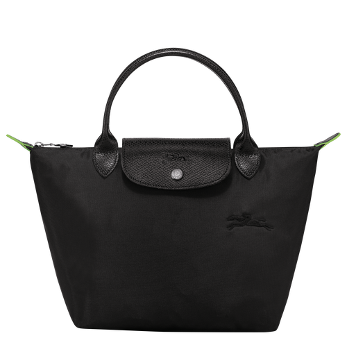 Longchamp Le Pliage Green S Vászon, Recycled canvas Kézitáska Női Fekete | 96584QNAC