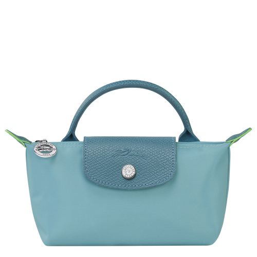 Longchamp Le Pliage Green Vászon, Recycled canvas Pouches Női Kék | 18574FHCI