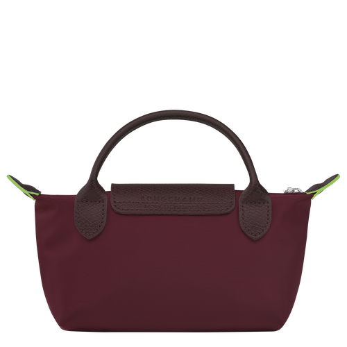 Longchamp Le Pliage Green Vászon, Recycled canvas Pouches Női Piros | 29715NBQW