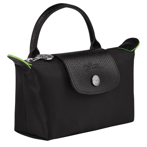 Longchamp Le Pliage Green Vászon, Recycled canvas Pouches Női Fekete | 30498FKIC