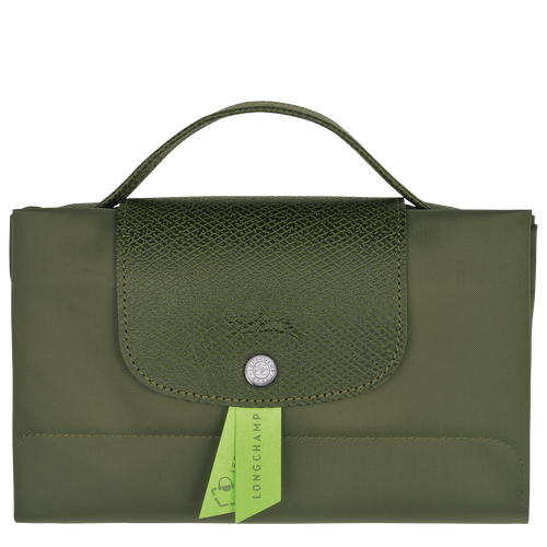 Longchamp Le Pliage Green Vászon, Recycled canvas Aktatáska Női Zöld | 31496WRIQ