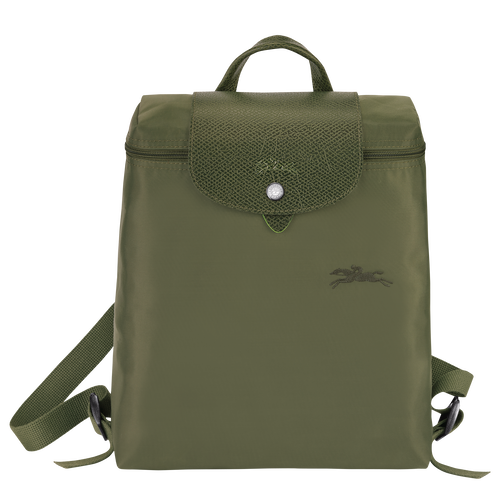 Longchamp Le Pliage Green Vászon, Recycled canvas Hátizsák Női Zöld | 57392TDSW