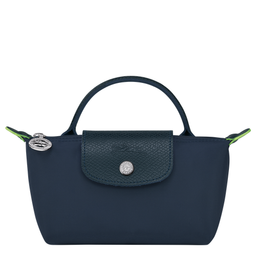 Longchamp Le Pliage Green Vászon, Recycled canvas Pouches Női Kék | 60215CHIK