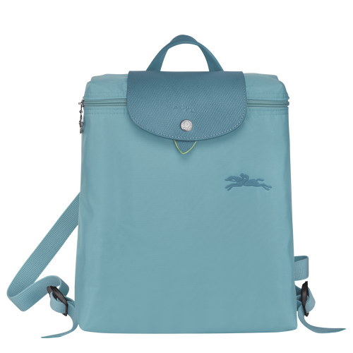 Longchamp Le Pliage Green Vászon, Recycled canvas Hátizsák Férfi Kék | 63415NIQP