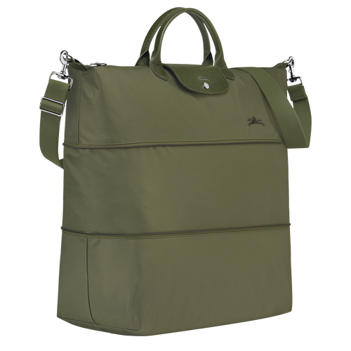 Longchamp Le Pliage Green Vászon, Recycled canvas Utazótáskák Női Zöld | 64092IRMD