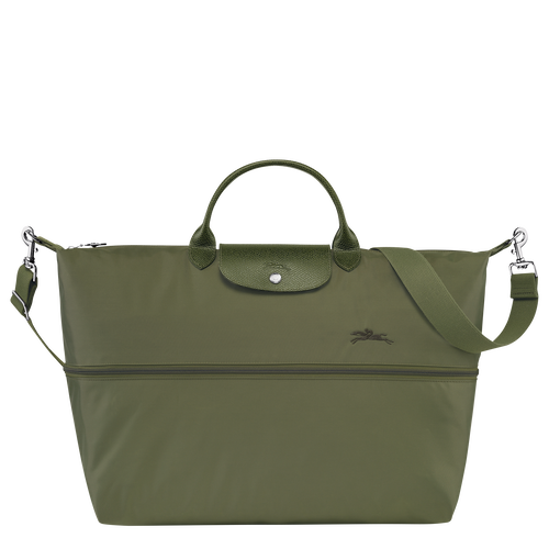 Longchamp Le Pliage Green Vászon, Recycled canvas Utazótáskák Női Zöld | 64092IRMD