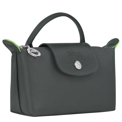 Longchamp Le Pliage Green Vászon, Recycled canvas Pouches Női Szürke | 79561MFWY