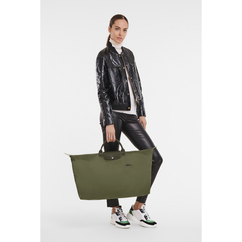 Longchamp Le Pliage Green XL Vászon, Recycled canvas Utazótáskák Női Zöld | 12078YZXP