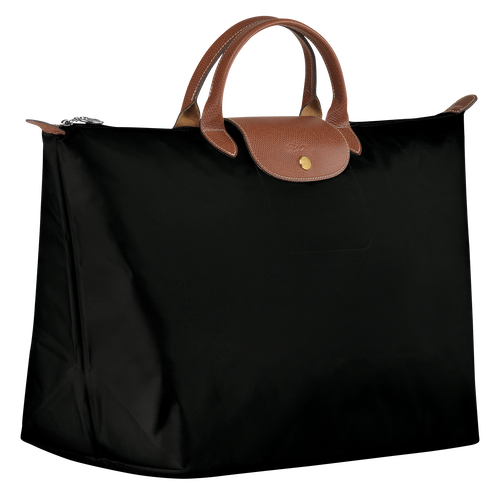 Longchamp Le Pliage Original L Vászon, Recycled canvas Utazótáskák Női Fekete | 16542UCOF