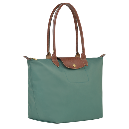 Longchamp Le Pliage Original L Vászon, Recycled canvas Válltáskák Női Zöld | 25693EFMD