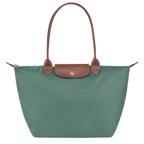 Longchamp Le Pliage Original L Vászon, Recycled canvas Válltáskák Női Zöld | 25693EFMD