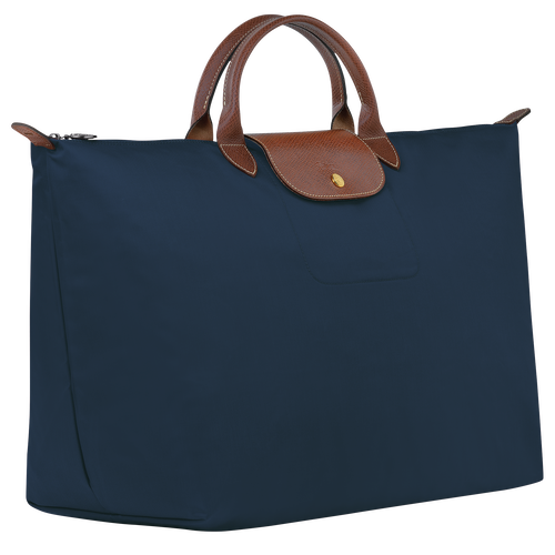 Longchamp Le Pliage Original L Vászon, Recycled canvas Utazótáskák Férfi Kék | 87463KCOA