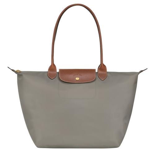 Longchamp Le Pliage Original L Vászon, Recycled canvas Válltáskák Női Szürke | 93561QGHR