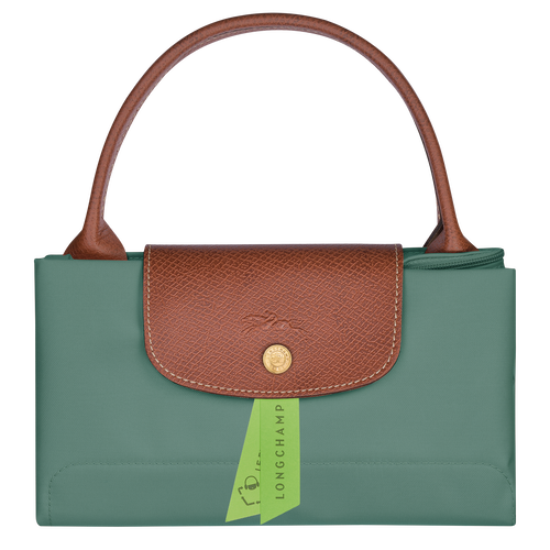 Longchamp Le Pliage Original M Vászon, Recycled canvas Kézitáska Női Zöld | 87150BCJY