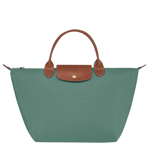 Longchamp Le Pliage Original M Vászon, Recycled canvas Kézitáska Női Zöld | 87150BCJY