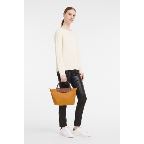 Longchamp Le Pliage Original S Vászon, Recycled canvas Kézitáska Női Narancssárga | 82547LNUR