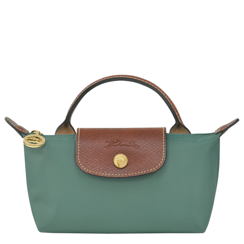 Longchamp Le Pliage Original Vászon, Recycled canvas Pouches Női Zöld | 01325OSGX