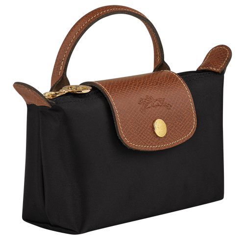 Longchamp Le Pliage Original Vászon, Recycled canvas Pouches Női Fekete | 05193HIPX