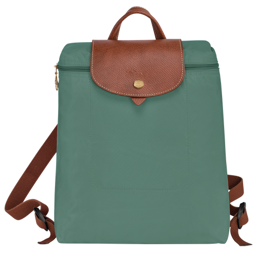 Longchamp Le Pliage Original Vászon, Recycled canvas Hátizsák Női Zöld | 51862GEIU