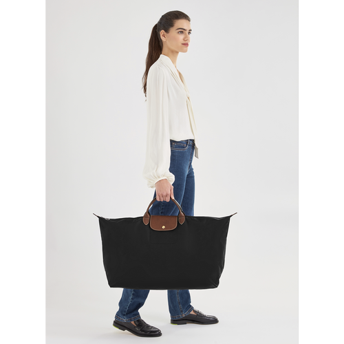 Longchamp Le Pliage Original XL Vászon, Recycled canvas Utazótáskák Férfi Fekete | 85942PQMD