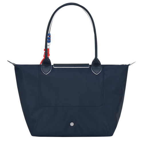 Longchamp Le Pliage Très Paris S Vászon, Recycled canvas Válltáskák Női Kék | 27314CLKY