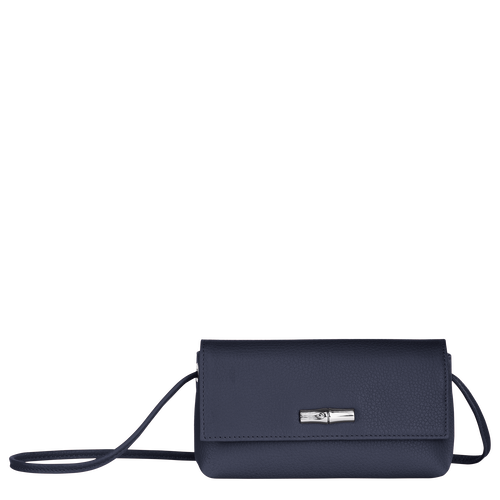 Longchamp Roseau Essential Bőr Pouches Női Kék | 47250ERLV