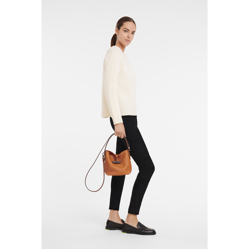 Longchamp Roseau Essential S Bőr Crossbody Táska Női Narancssárga | 27308FRLC