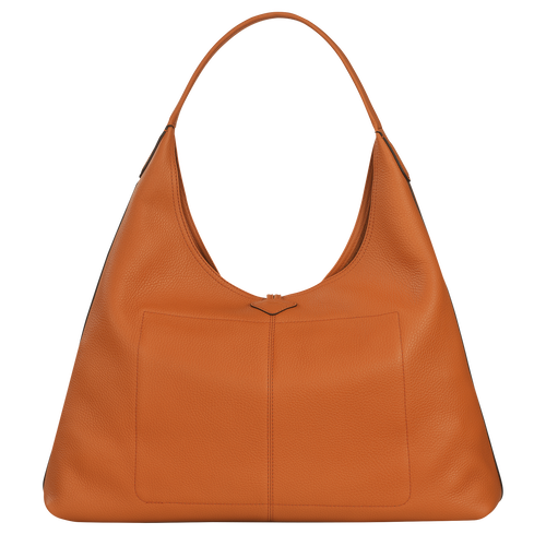 Longchamp Roseau Essential XL Bőr Válltáskák Női Narancssárga | 49752ACJV