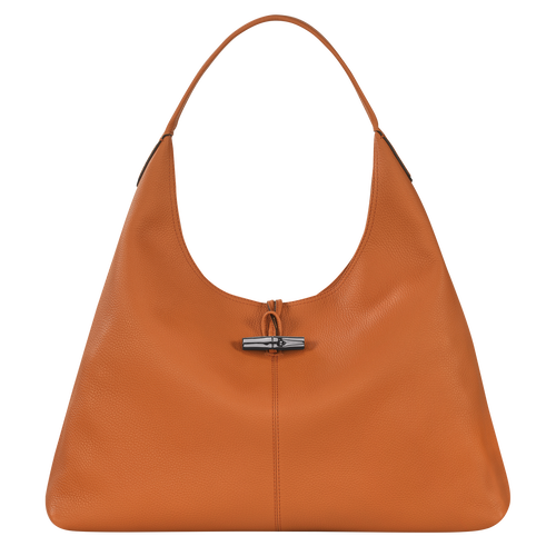 Longchamp Roseau Essential XL Bőr Válltáskák Női Narancssárga | 49752ACJV