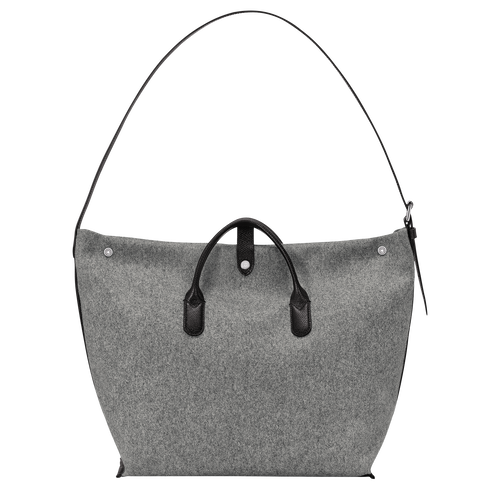 Longchamp Roseau Essential XL Vászon Válltáskák Női Szürke | 65389ZNSF