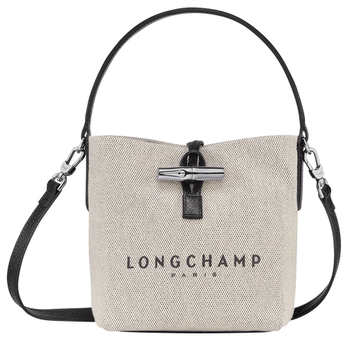 Longchamp Roseau S Vászon Crossbody Táska Női Bézs | 90581APOJ