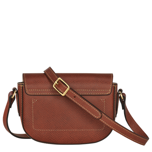 Longchamp épure Bőr Crossbody Táska Női Barna | 17605ZVIC