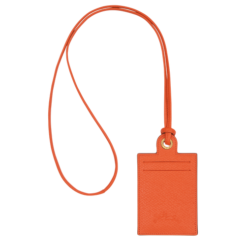 Longchamp épure Bőr with necklace Kártyatartó Férfi Narancssárga | 69571EINT