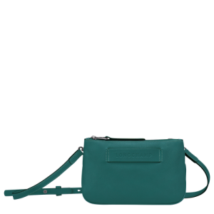 Longchamp 3D Bőr Crossbody Táska Női Zöld | 83210XMBP