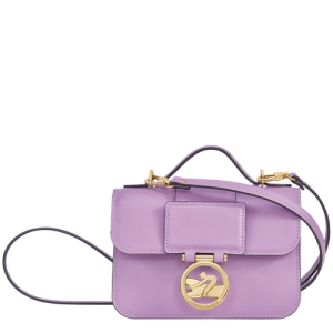 Longchamp Box-Trot XS Bőr Crossbody Táska Női Lila | 45238VDAI