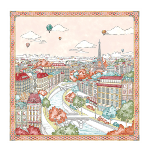 Longchamp Fall-Téli 2022 Kollekciók Silk Silk Scarves Női Narancssárga | 48063DWXT