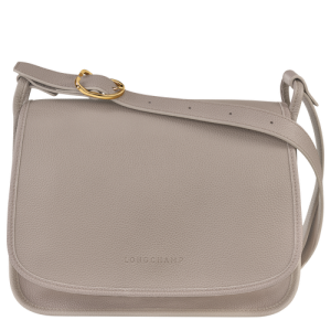 Longchamp Le Foulonné L Bőr Crossbody Táska Női Szürke | 79816NUQJ