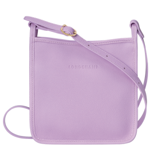 Longchamp Le Foulonné S Bőr Crossbody Táska Női Lila | 25189HZCS