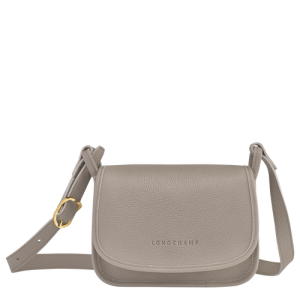 Longchamp Le Foulonné S Bőr Crossbody Táska Női Szürke | 47903LUTZ