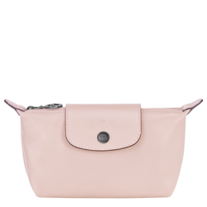 Longchamp Le Pliage Cuir Bőr Pouches Női Rózsaszín | 81247GFXU