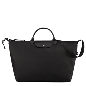 Longchamp Le Pliage Energy Vászon, Recycled canvas Utazótáskák Női Fekete | 14370HQDV