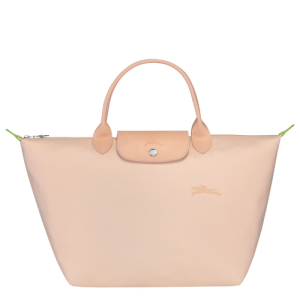 Longchamp Le Pliage Green M Vászon, Recycled canvas Kézitáska Női Rózsaszín | 05784INYL