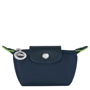 Longchamp Le Pliage Green Vászon, Recycled canvas Érme Pénztárca Férfi Kék | 14278MDGA