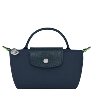 Longchamp Le Pliage Green Vászon, Recycled canvas Pouches Női Kék | 60215CHIK