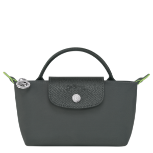 Longchamp Le Pliage Green Vászon, Recycled canvas Pouches Női Szürke | 79561MFWY