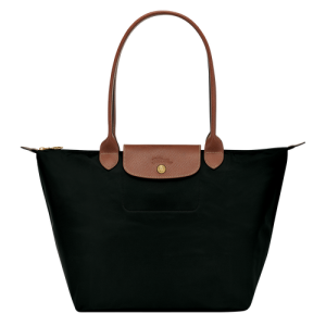 Longchamp Le Pliage Original L Vászon, Recycled canvas Válltáskák Női Fekete | 09517GVWE