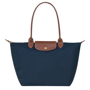 Longchamp Le Pliage Original L Vászon, Recycled canvas Válltáskák Női Kék | 17946GFDL